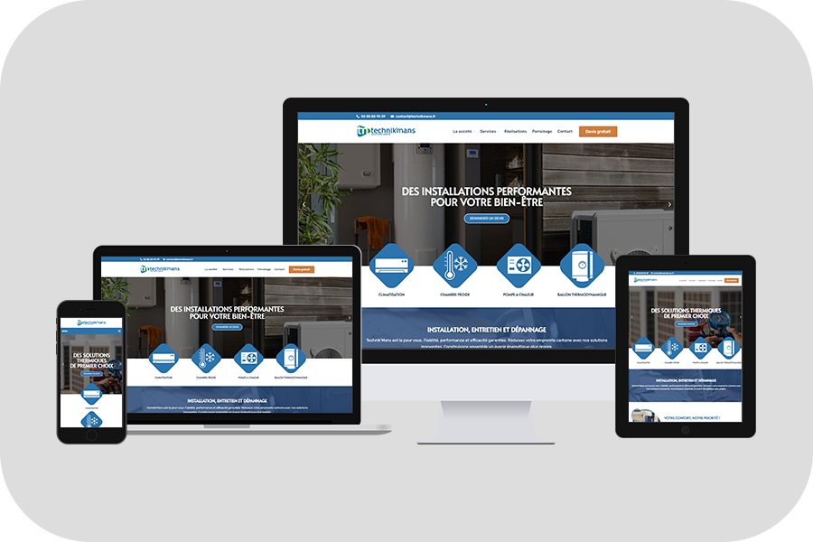 Technik'mans — Site Web